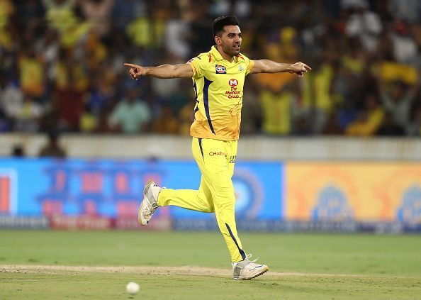 Deepak Chahar with the new ball has been a revelation for India