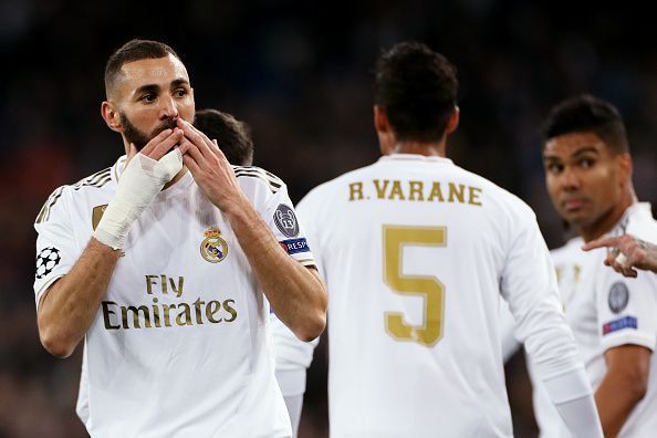 After a tireless display where he scored twice and created a stoppage-time assist, Benzema impressed