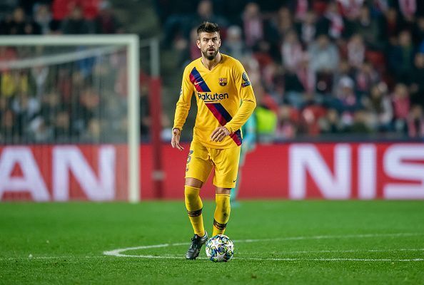 Pique&#039;s error led to the concession of the first goal.