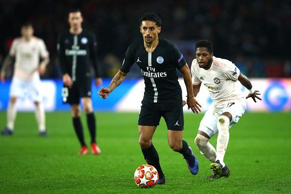 There is a strong Brazilian contingent at Paris Saint-Germain and Marquinhos is perhaps the most critical