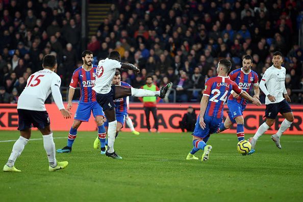 Sadio Mane was at the thick of it again for Liverpool