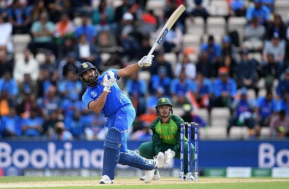 Quinton de Kock and Rohit Sharma open the innings for Mumbai Indians