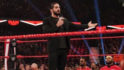 Seth Rollins on RAW this week