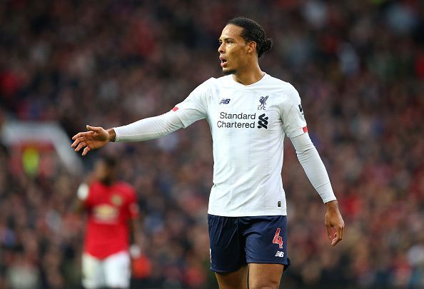 Van Dijk has been a rock at the back for Liverpool