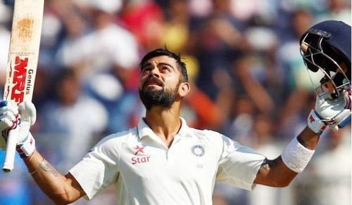 Virat Kohli is the only Indian captain to have outscored the opposition's team total in Tests.