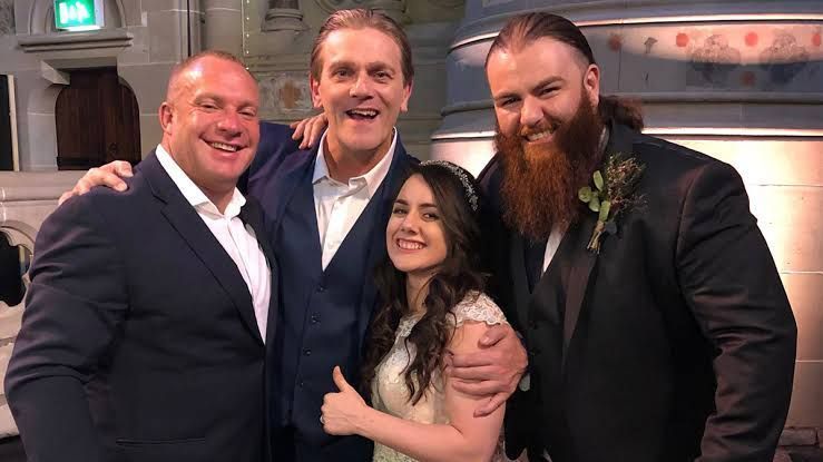 Nikki Cross and Killian Dain during their marriage