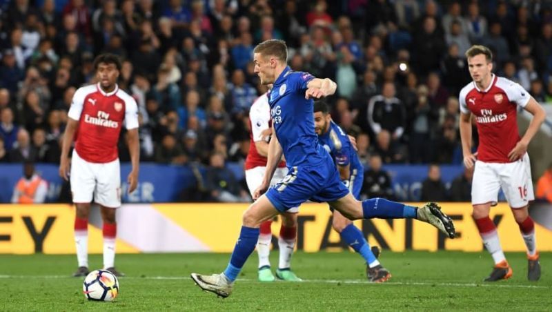 Leicester City beat Arsenal 2-0 at home on the 9th of November