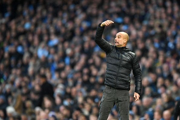 Pep Guardiola&#039;s Manchester City will be looking to complete a hat-trick of Premier League titles this season