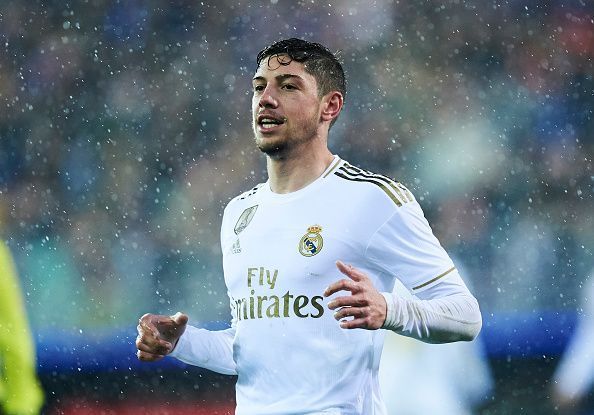 Federico Valverde was the man of the match against Eibar