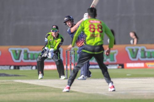 Chris Lynn starred with the bat for Maratha Arabians