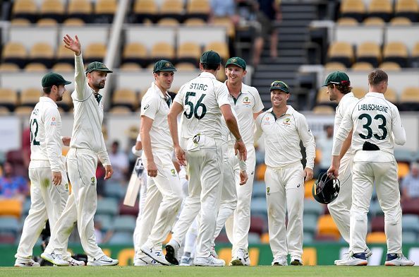 Australia notched up an easy win.