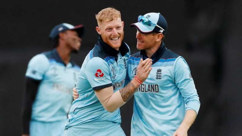 Ben Stokes and Eoin Morgan.