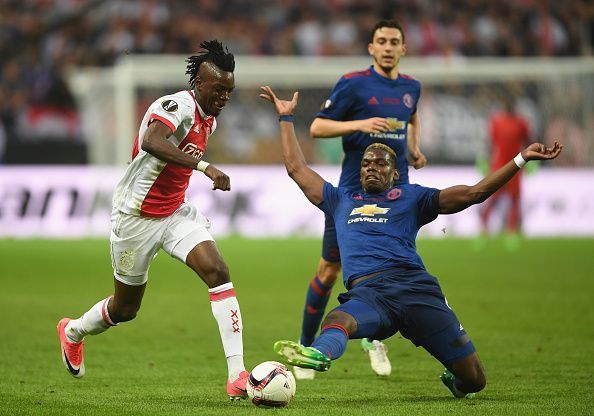 Traore in action for Ajax