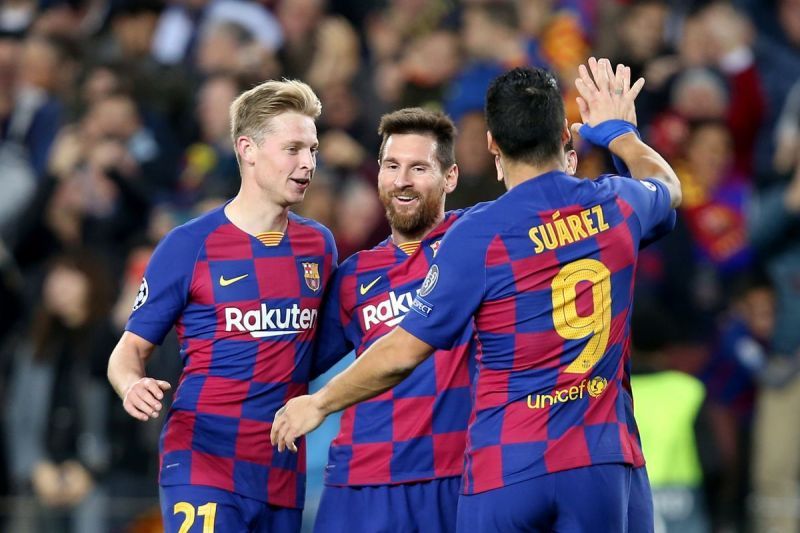 Barcelona are through to the knockout round as group-winners
