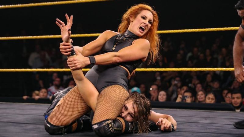 Becky Lynch returns to NXT and battles Rhea Ripley