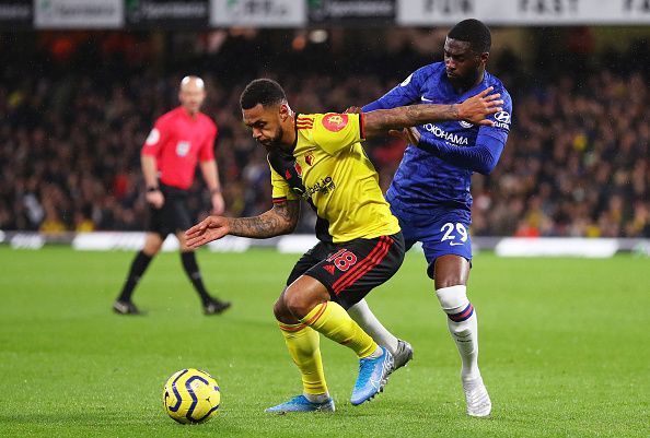 Chelsea&#039;s defence - including Fikayo Tomori - looked tremendous today