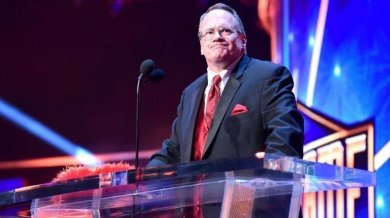 Jim Cornette at the WWE Hall of Fame