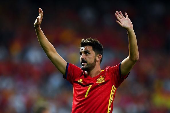 David Villa has announced his retirement at the age of 37.