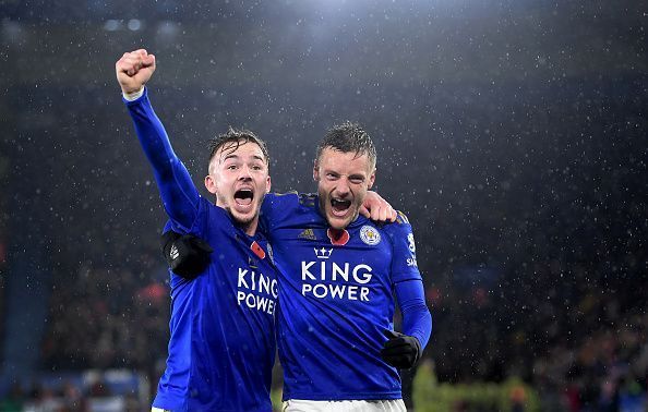 Leicester City defeated Arsenal 2-0 before the international break.