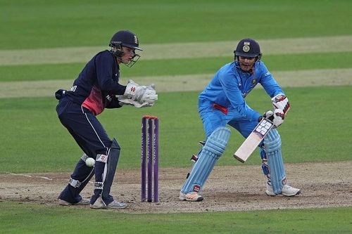 Shubman Gill (right) scored 143 runs.