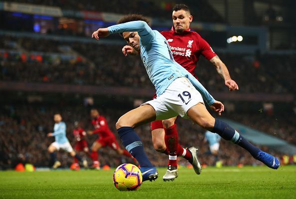 Leroy Sane scored the winner in this intense match at the Etihad stadium