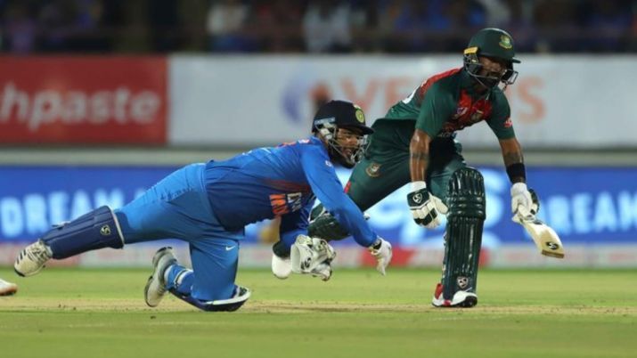 Pant's amended a huge wicketkeeping blunder during the second T20I against Bangladesh.