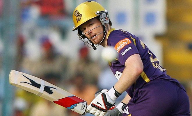 Eoin Morgan previously represented KKR for three seasons.