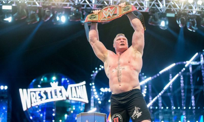 Brock Lesnar at WrestleMania