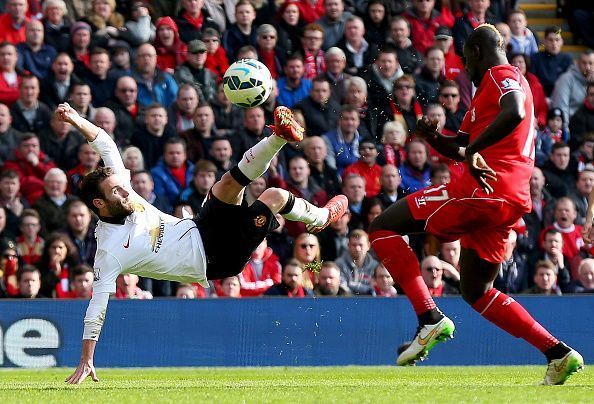 Juan Mata&#039;s goal at Anfield is one of Manchester United&#039;s best moments post 2013