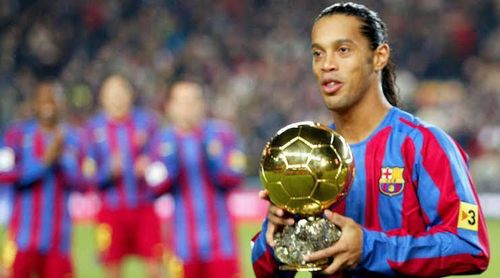 Ronaldinho is one of the greatest in history.