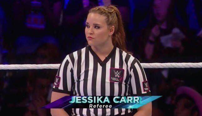 William Regal pitched the idea of Carr being a referee