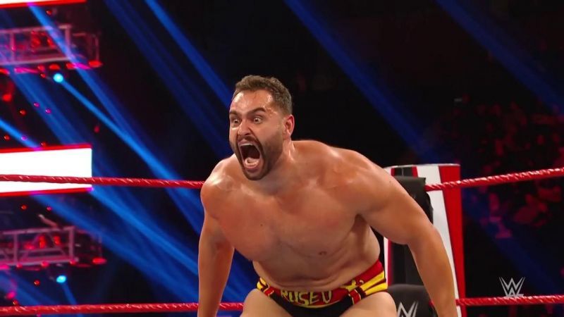 Rusev is very angry about his wife cheating on him with Bobby Lashley