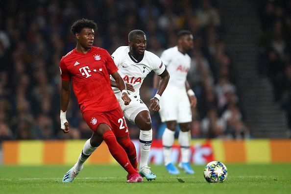 David Alaba had a good showing for Bayern playing out of position
