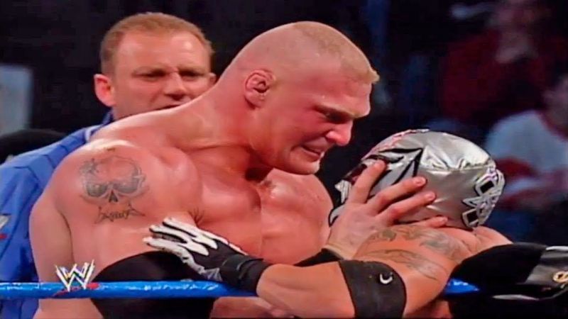 Brock Lesnar battles Rey Mysterio at Survivor Series