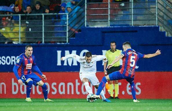 Hazard enjoyed himself against Eibar