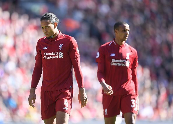 Virgil van Dijk and Joel Matip form a formidable defensive pair