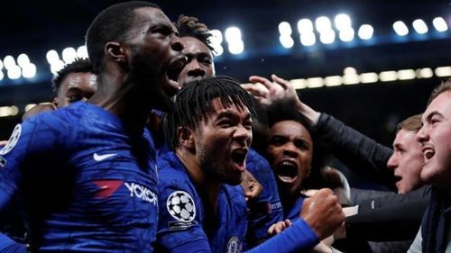 Chelsea rejoice after their stunning 4-4 draw with Ajax