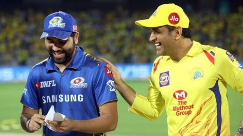 Rohit Sharma and MS Dhoni