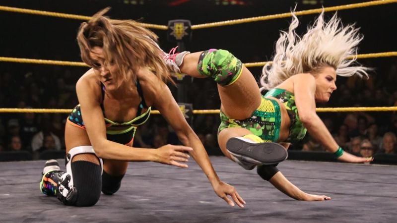 Candice LeRae sent a message to Dakota Kai