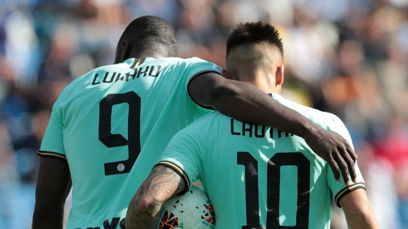 Romelu Lukaku and Lautaro Martinez have been on fire for Inter this season.