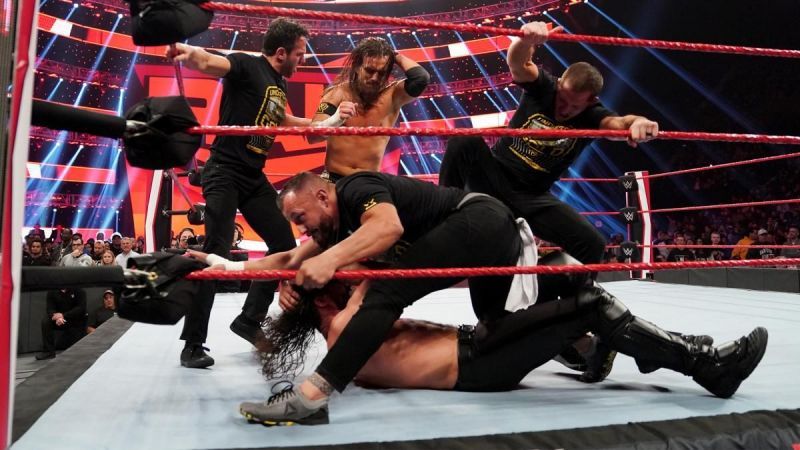 Seth Rollins suffered from the wrath of the Undisputed Era