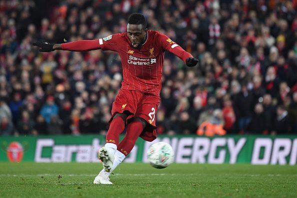 Divock Origi scored twice during Liverpool impressive win over Barcelona last season.