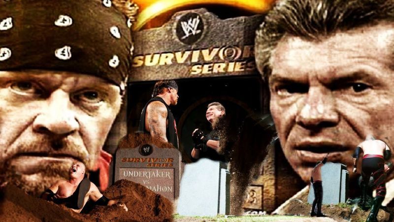 The Undertaker took on Mr. McMahon at Survivor Series 2003
