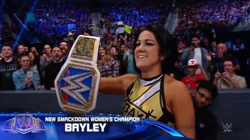 Bayley's new look added to the heel turn.