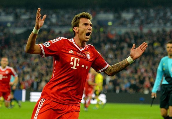 Mandzukic at FC Bayern Muenchen