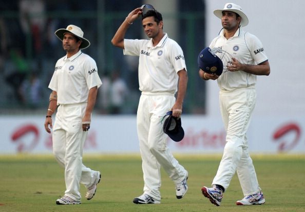 Sachin Tendulkar, Rahul Dravid, VVS Laxman