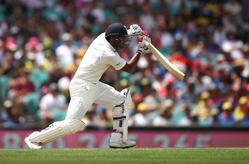 Mayank Agarwal batting against Australia earlier in 2019