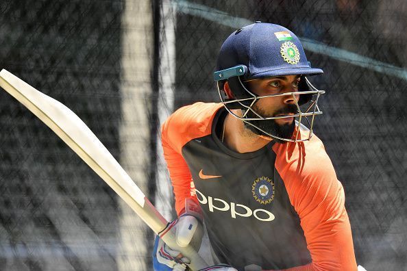 Virat Kohli during India&#039;s Training Session