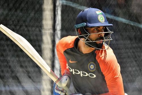 Virat Kohli during India's Training Session