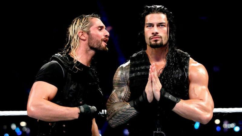 Seth Rollins and Roman Reigns